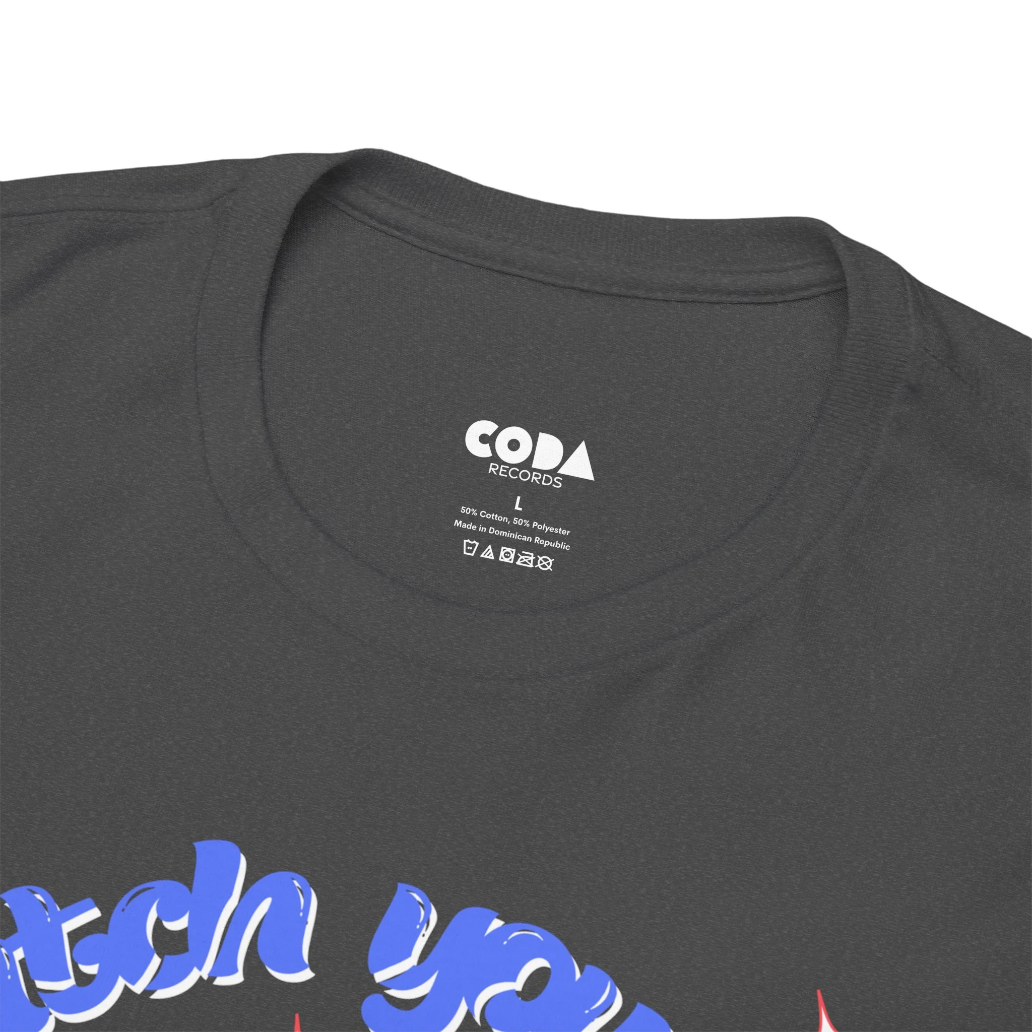 'Catch You On The Flip Side' Men's Vinyl T-Shirt - Image 23