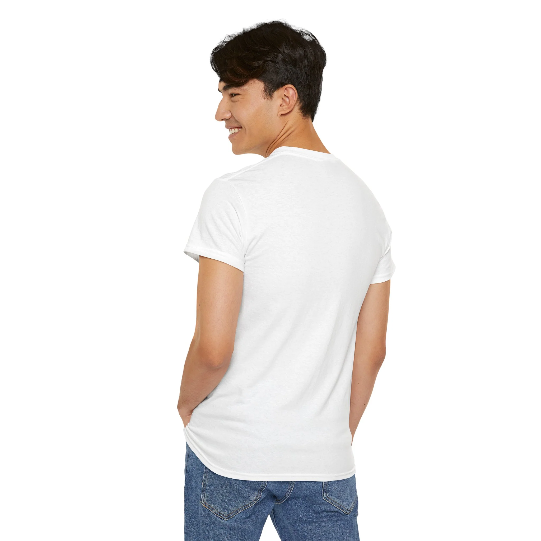 'It's Not Hoarding If It's Vinyl' Flouro Men's T-Shirt - Image 7