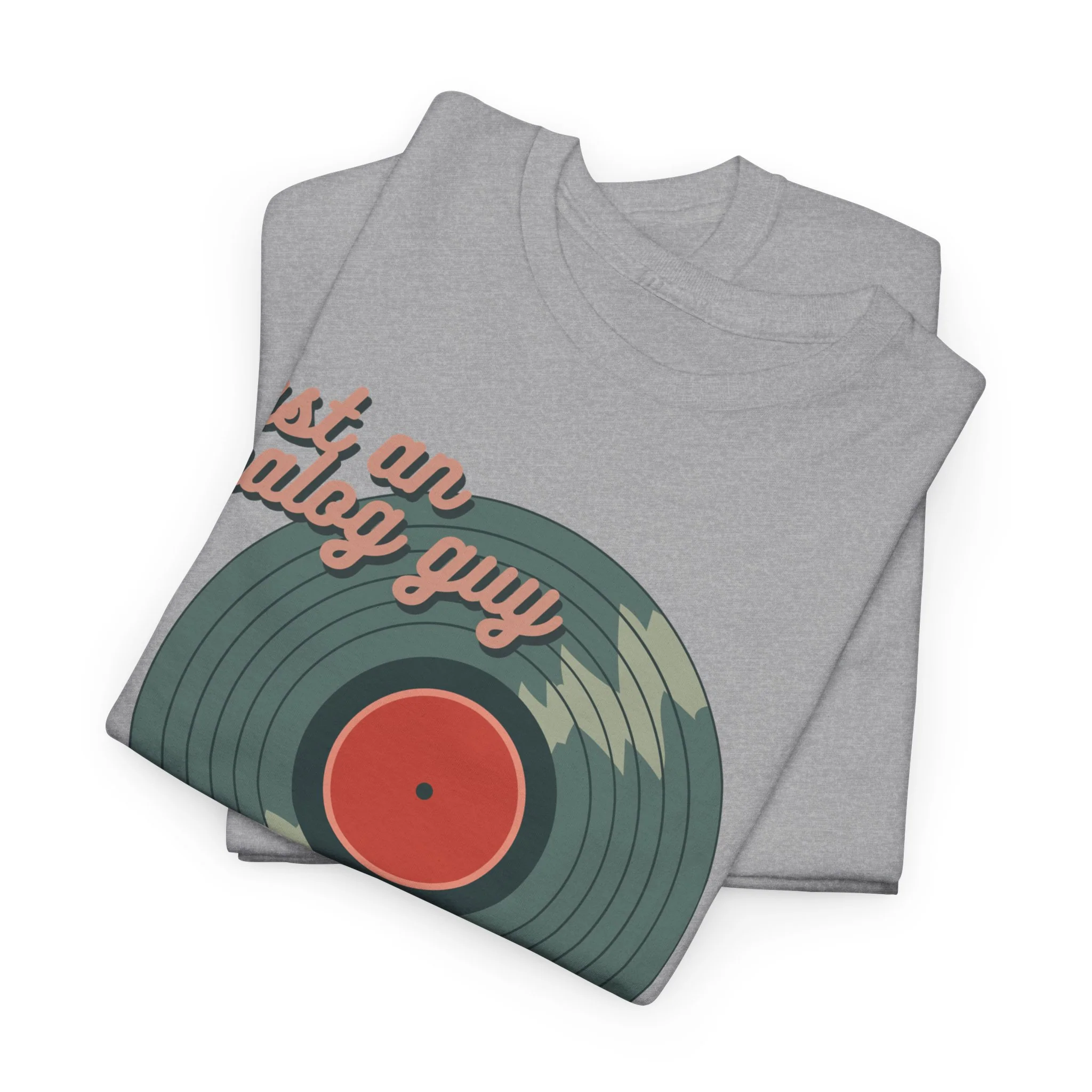 'Just an Analog Guy, In a Digital World' Men's T-Shirt - Image 49